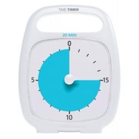 TIME TIMER Time Timer TTM20 20 Minute Timer; White TTM20